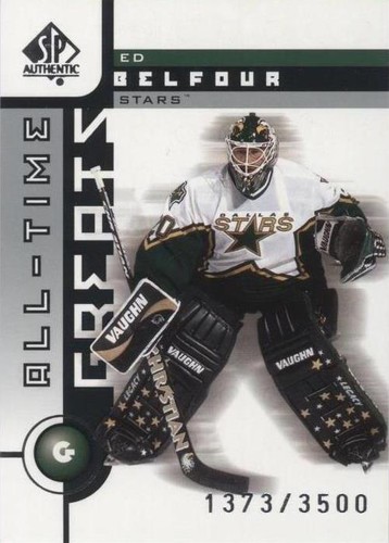 2001-02 SP Authentic - Ed Belfour #96