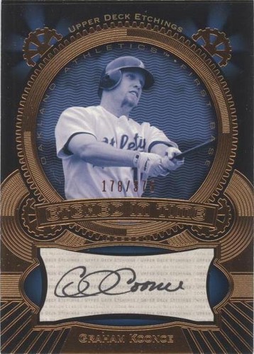 2004 Upper Deck Etchings - Graham Koonce #ET-GK
