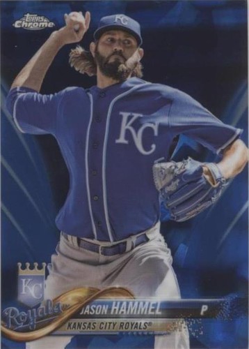 2018 Topps Chrome Sapphire Edition - Jason Hammel #385