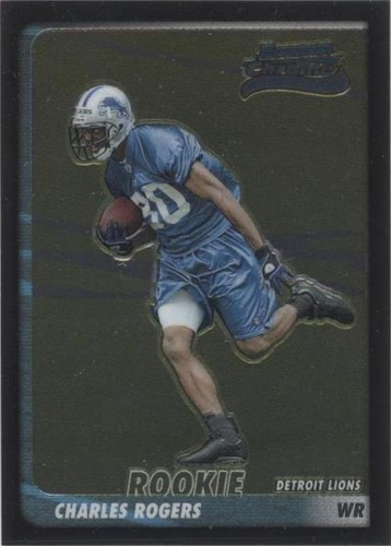2003 Bowman Chrome Charles Rogers #185