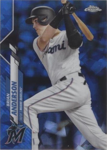 2020 Topps Chrome Sapphire Edition - Brian Anderson #41