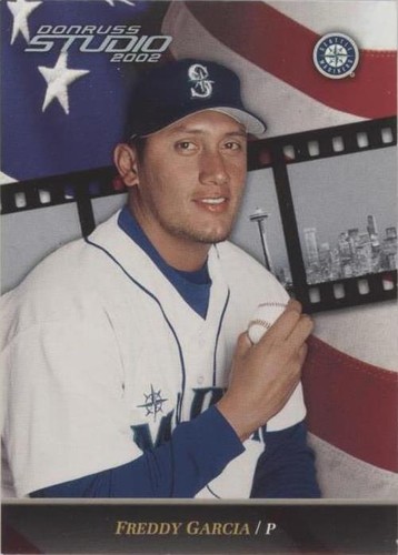 2002 Donruss Studio - Freddy Garcia #55