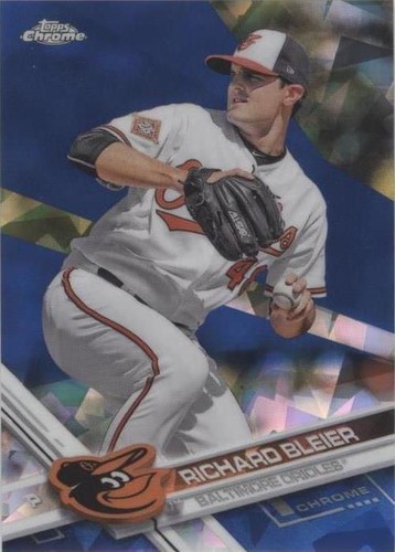 2017 Topps Chrome Sapphire Edition - Richard Bleier #691