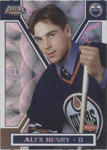 2002-03 Pacific Exclusive - Alex Henry #179