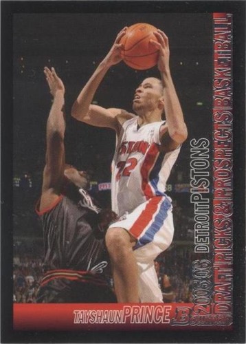 2005-06 Bowman Draft Picks & Prospects - Tayshaun Prince #35