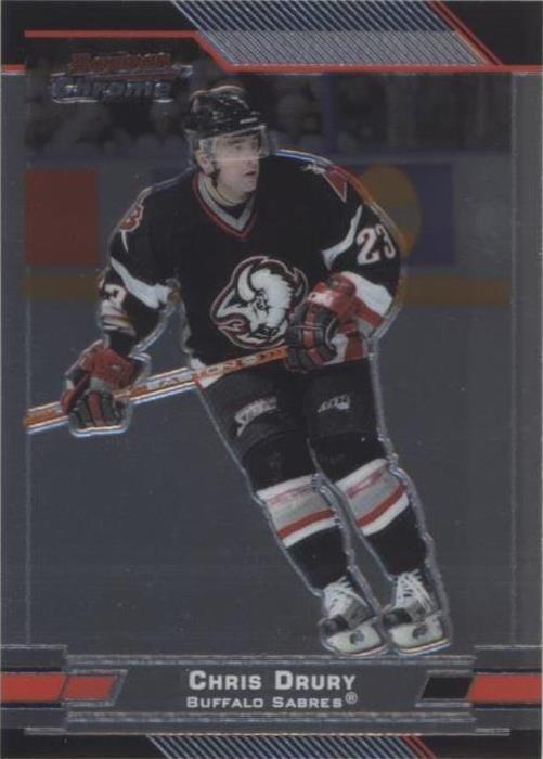 2003-04 Bowman Chrome Draft Picks & Prospects - Chris Drury #64