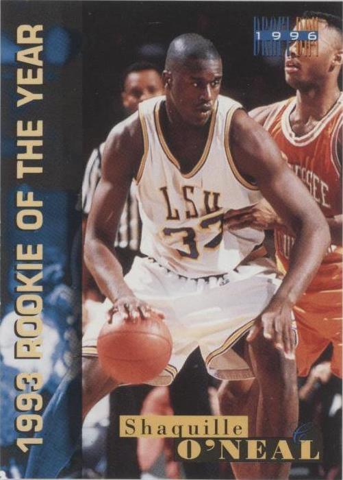 Score Board Draft Day 1996 - Shaquille O'Neal #6