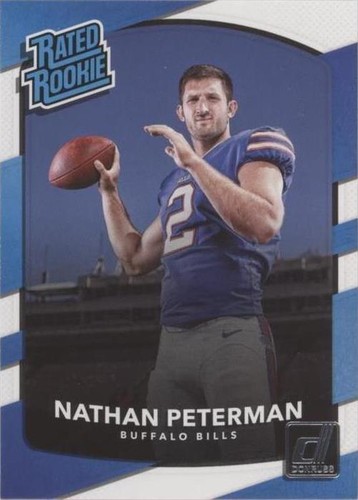 2017 Panini Donruss Nathan Peterman #334