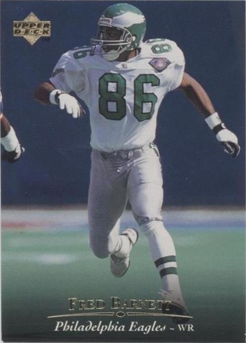 1994 UPPER DECK FRED BARNETT PHILADELPHIA EAGLES #172 | eBay