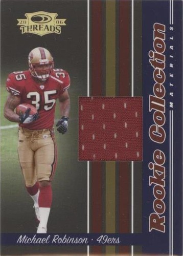 2006 Donruss Threads Michael Robinson #RCM-12