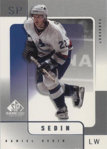 2000-01 SP Game Used Edition - Daniel Sedin #57