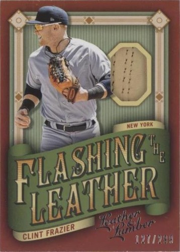 2019 Panini Leather & Lumber - Clint Frazier #FTL-CF