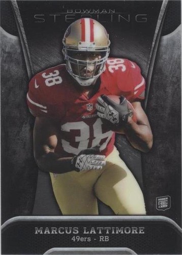 2013 Bowman Sterling Marcus Lattimore #73
