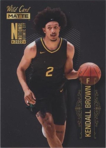 2022 Wild Card MATTE National Convention - Kendall Brown #MBN-12