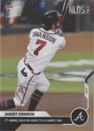 2020 Topps Now - Dansby Swanson #378