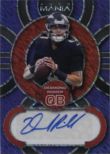 2022 Wild Card Auto Mania Retail Desmond Ridder #AM-C97