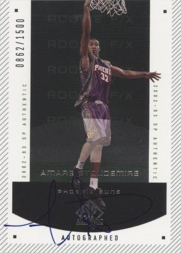2002-03 SP Authentic - Amar'e Stoudemire #150