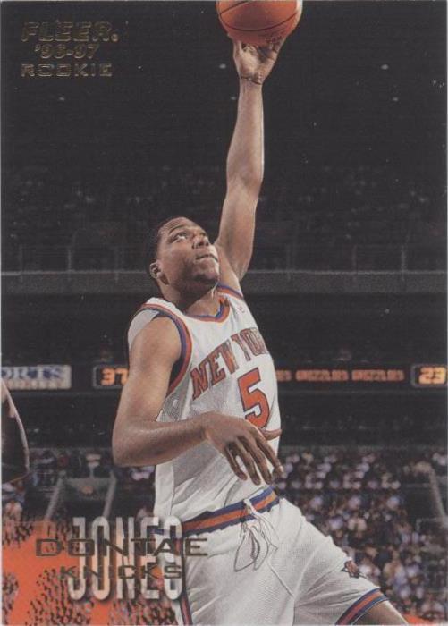 1996-97 Fleer - Dontae' Jones #226