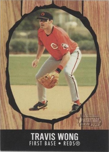 2003 Bowman Heritage - Travis Wong #215