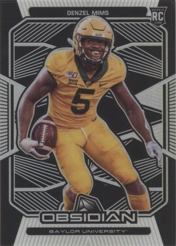 2020 Panini Obsidian Draft Picks Denzel Mims #17