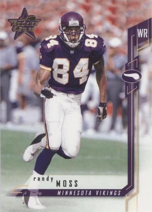 2001 Leaf Rookies & Stars Randy Moss #70