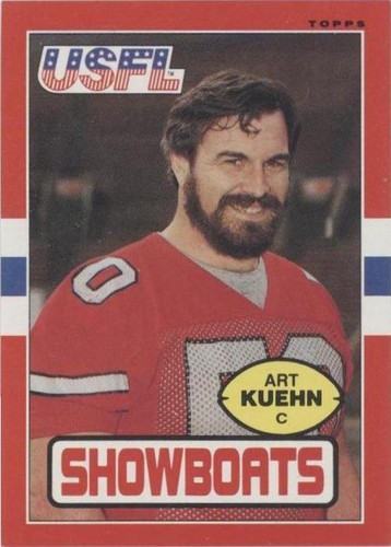 1985 Topps USFL Art Kuehn #71