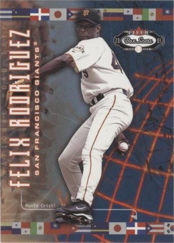 2003 Fleer Box Score - Felix Rodriguez #194