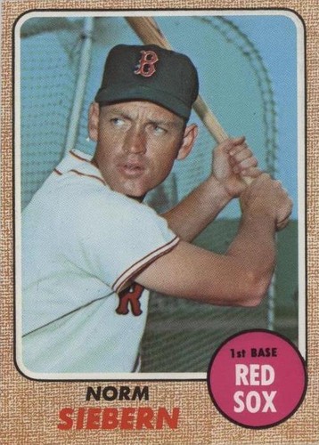 1968 Topps - Norm Siebern #537