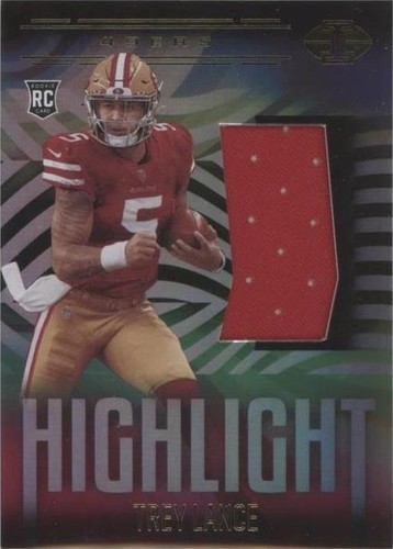 2021 Panini Illusions Trey Lance #HS-TRL