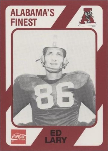 1989 Collegiate Collection Alabama Crimson Tide Ed Lary #505
