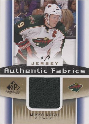 2013-14 SP Game Used Edition - Mikko Koivu #AF-MK