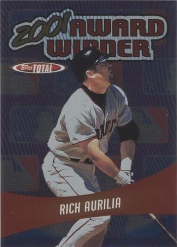 2002 Topps Total - Rich Aurilia #AW18