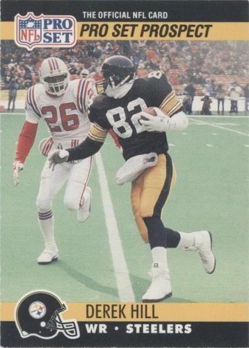 1990 Pro Set Derek Hill #748