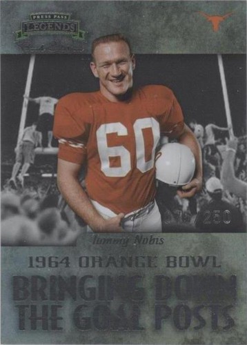 2008 Press Pass Legends Bowl Edition Tommy Nobis #BDGP-6