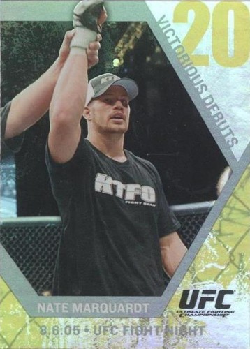 2009 Topps UFC Round 1 - Nate Marquardt #VD12
