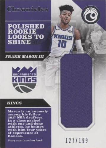 2017-18 Panini Chronicles - Frank Mason III #CS-FM3
