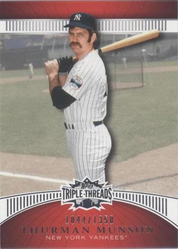 2010 Topps Triple Threads - Thurman Munson #101