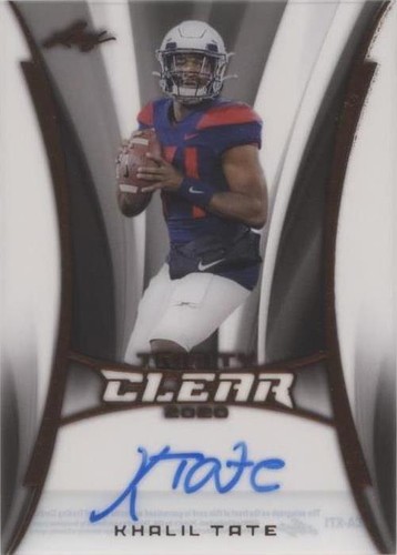 2020 Leaf Trinity Khalil Tate #CA-KT1