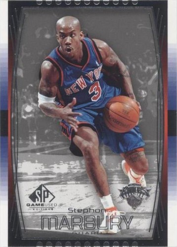 2004-05 SP Game Used - Stephon Marbury #40