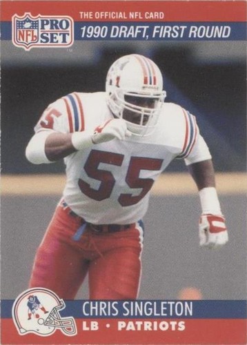 1990 Pro Set Chris Singleton #676