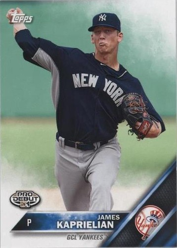 2016 Topps Pro Debut - James Kaprielian #140