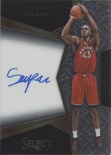 2016-17 Panini Select - Pascal Siakam #30