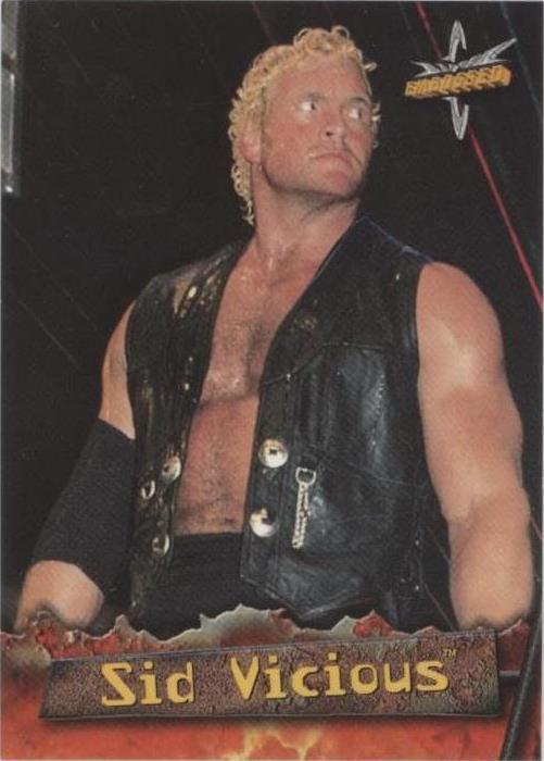 1999 Topps WCW Embossed - Sid Vicious #12