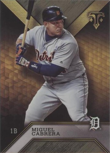 2016 Topps Triple Threads - Miguel Cabrera #40