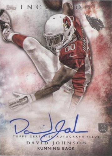 2015 Topps Inception David Johnson #RA-27