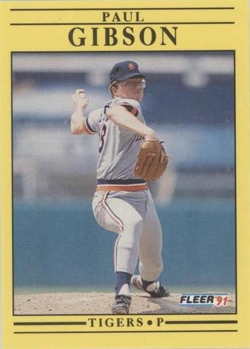 1991 Fleer - Paul Gibson #337
