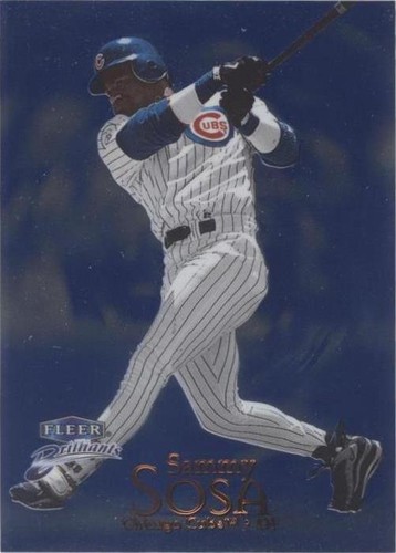 その他 1999 Fleer Brilliants Pulsars Sammy Sosa 1999 Fleer Brilliants Sammy Sosa “Shining Stars” PULSARS REFRACTOR