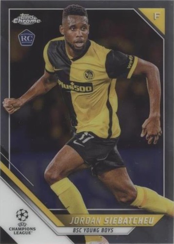2021-22 Topps Chrome UCL Jordan Siebatcheu #181
