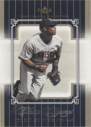 2005 Fleer Classic Clippings - Torii Hunter #46