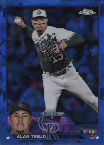 2023 Topps Chrome Update Series Sapphire Edition - Alan Trejo #USCS104